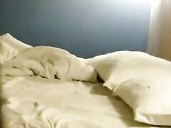 Sexy girl giving oral and getting fucked with loud moans